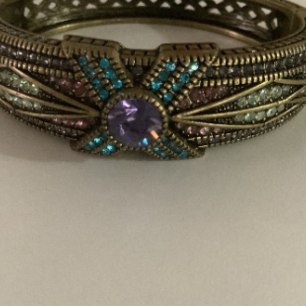 Heidi Daus Tapered X Stackable Bangle Bracelet - image 8